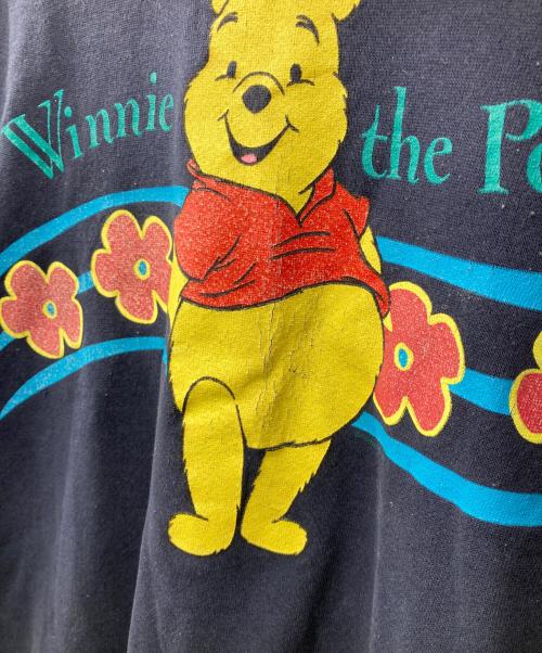 Pooh（プー）pooh (プー) 90s 古着スウェット ネイビー サイズ:タグ切れの為不明の古着・服飾アイテム