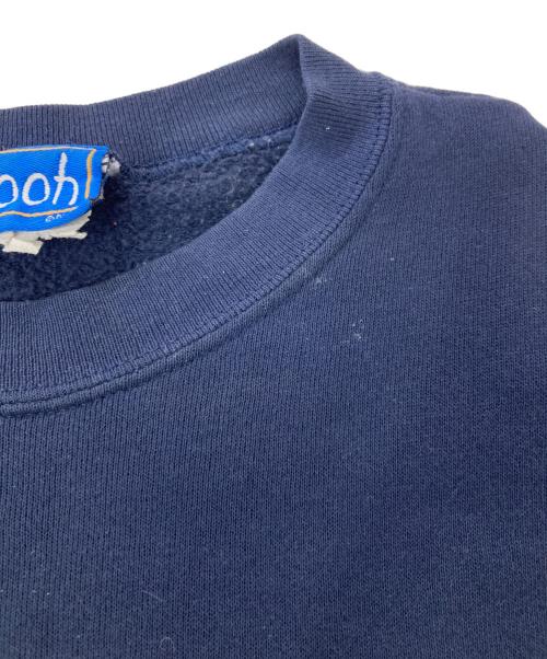 Pooh（プー）pooh (プー) 90s 古着スウェット ネイビー サイズ:タグ切れの為不明の古着・服飾アイテム