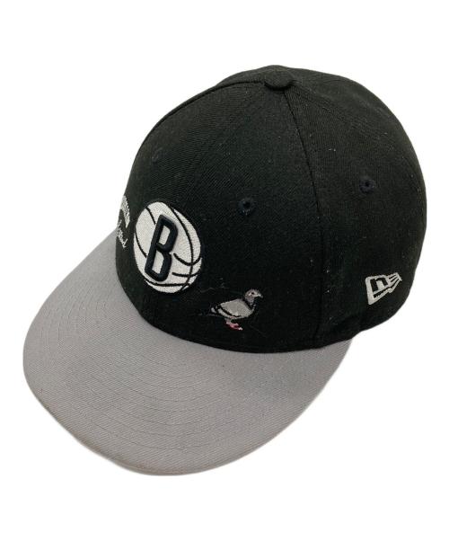 New Era（ニューエラ）New Era (ニューエラ) 鳩刺繍/LP 59FIFTY STAPLE/キャップ ブラックの古着・服飾アイテム