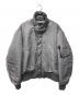 ZARA（ザラ）の古着「フライトジャケット」｜グレー