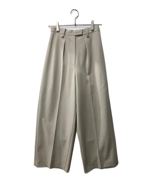 HER LIP TO（ハーリップトゥ）HER LIP TO (ハーリップトゥ) Lutetia Twill Set-Up/セットアップ グレー サイズ:Sの古着・服飾アイテム