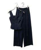 HER LIP TOハーリップトゥ）の古着「Lutetia Twill Set-Up/セットアップ」｜ネイビー