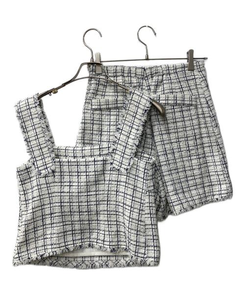 HER LIP TO（ハーリップトゥ）HER LIP TO (ハーリップトゥ) リヴィエラ/セットアップ ホワイト サイズ:Mの古着・服飾アイテム