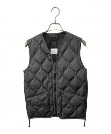 TAION（タイオン）の古着「ダウンベスト」｜グレー