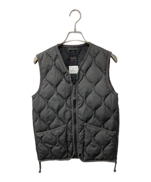 TAION（タイオン）TAION (タイオン) ダウンベスト グレー サイズ:XSの古着・服飾アイテム