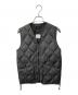 TAION（タイオン）の古着「ダウンベスト」｜グレー
