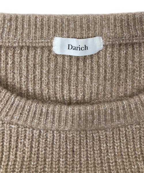 darich（ダーリッチ）darich (ダーリッチ) ハートオープンニットミニワンピース ブラウン サイズ:FREE-Lの古着・服飾アイテム