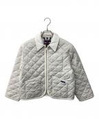 LAVENHAMラベンハム）の古着「Teynham Womens /キルティングジャケット」｜ホワイト