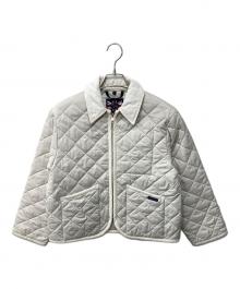 LAVENHAM（ラベンハム）の古着「Teynham Womens /キルティングジャケット」｜ホワイト