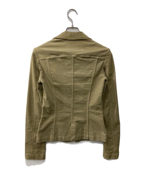 DOLCE & GABBANA（ドルチェ＆ガッバーナ）DOLCE & GABBANA (ドルチェ＆ガッバーナ) テーラードジャケット グリーン サイズ:36の古着・服飾アイテム