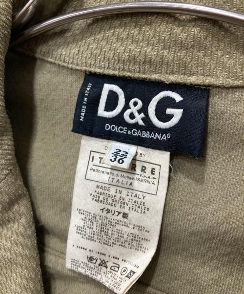 DOLCE & GABBANA（ドルチェ＆ガッバーナ）DOLCE & GABBANA (ドルチェ＆ガッバーナ) テーラードジャケット グリーン サイズ:36の古着・服飾アイテム