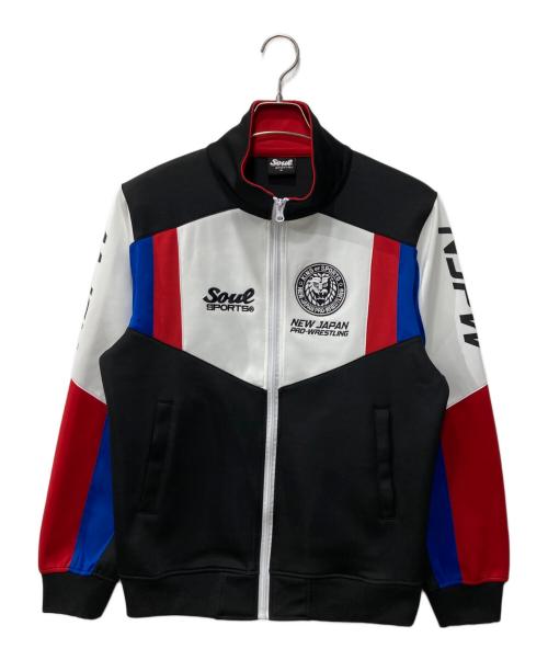 soul sports（ソウルスポーツ）soul sports (ソウルスポーツ) 新日本プロレス/トラックジャケット ブラック サイズ:Mの古着・服飾アイテム