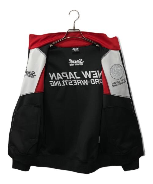 soul sports（ソウルスポーツ）soul sports (ソウルスポーツ) 新日本プロレス/トラックジャケット ブラック サイズ:Mの古着・服飾アイテム
