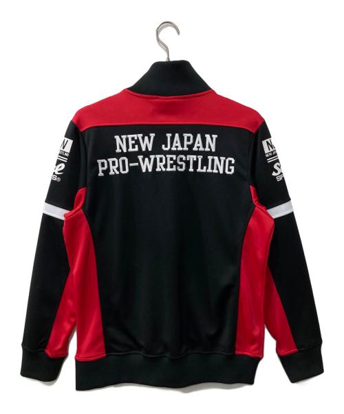 soul sports（ソウルスポーツ）soul sports (ソウルスポーツ) 新日本プロレス/トラックジャケット レッド×ブラック サイズ:Mの古着・服飾アイテム