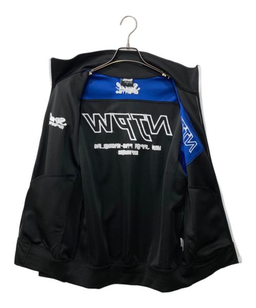 soul sports（ソウルスポーツ）soul sports (ソウルスポーツ) 新日本プロレス/トラックジャケット ブラック×ブルー サイズ:Mの古着・服飾アイテム