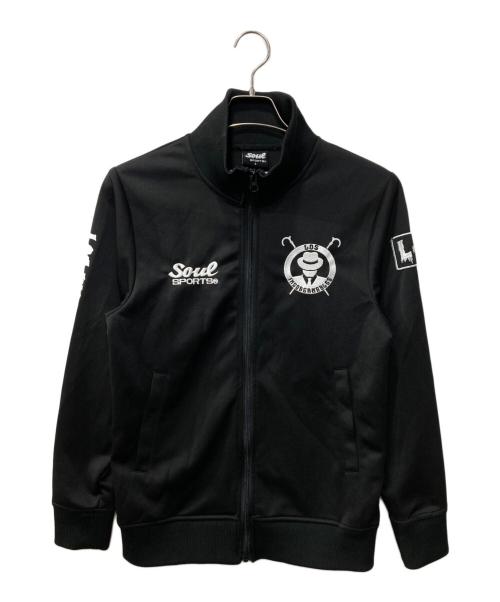 soul sports（ソウルスポーツ）soul sports (ソウルスポーツ) 新日本プロレス/トラックジャケット ブラック サイズ:Sの古着・服飾アイテム