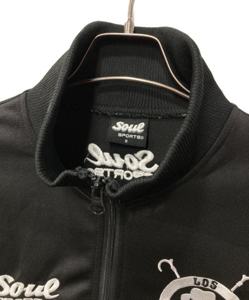 soul sports（ソウルスポーツ）soul sports (ソウルスポーツ) 新日本プロレス/トラックジャケット ブラック サイズ:Sの古着・服飾アイテム