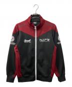 soul sportsソウルスポーツ）の古着「新日本プロレス/トラックジャケット」｜ボルドー