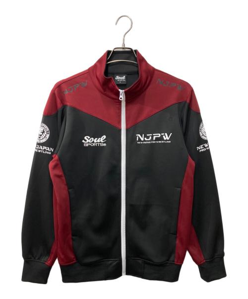 soul sports（ソウルスポーツ）soul sports (ソウルスポーツ) 新日本プロレス/トラックジャケット ボルドー サイズ:Mの古着・服飾アイテム