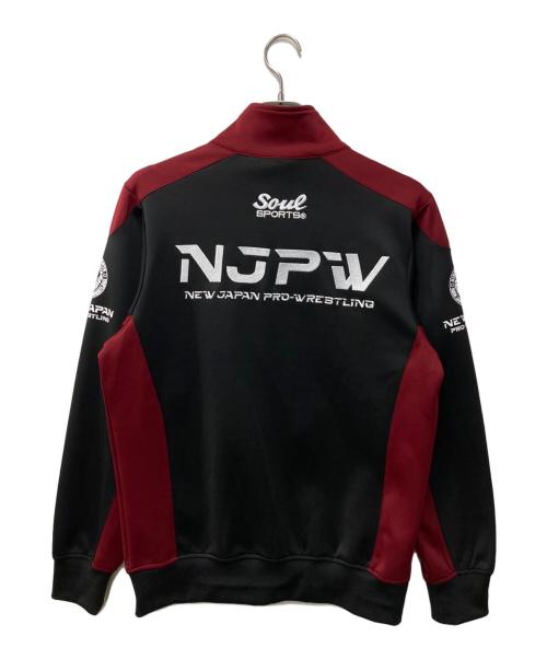 soul sports（ソウルスポーツ）soul sports (ソウルスポーツ) 新日本プロレス/トラックジャケット ボルドー サイズ:Mの古着・服飾アイテム