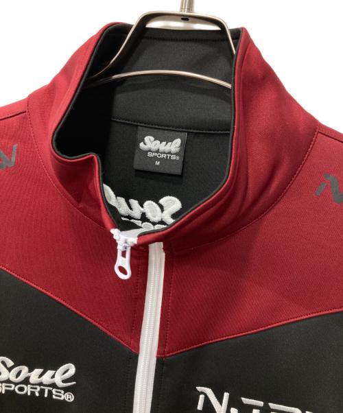 soul sports（ソウルスポーツ）soul sports (ソウルスポーツ) 新日本プロレス/トラックジャケット ボルドー サイズ:Mの古着・服飾アイテム
