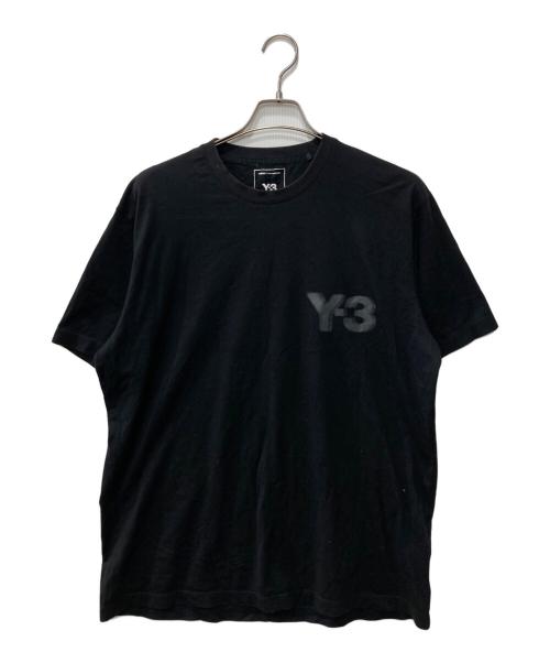 Y-3（ワイスリー）Y-3 (ワイスリー) リフレクティブロゴ Tシャツ ブラック サイズ:Lの古着・服飾アイテム
