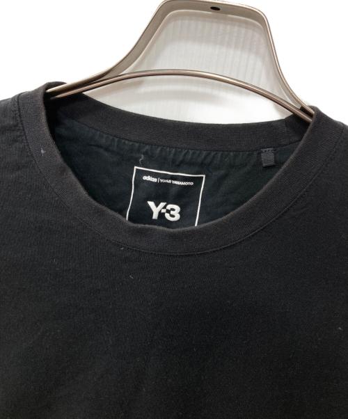 Y-3（ワイスリー）Y-3 (ワイスリー) リフレクティブロゴ Tシャツ ブラック サイズ:Lの古着・服飾アイテム