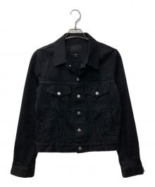 99%is（ナインティナインパーセントイズ）の古着「alwaysライン/デニムジャケット」｜ブラック