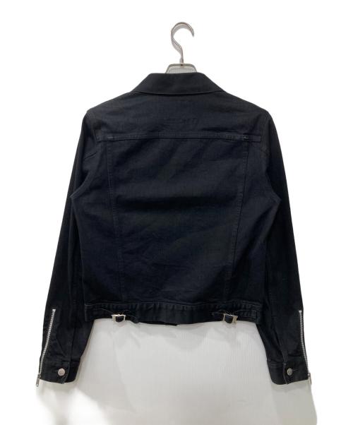 99%is（ナインティナインパーセントイズ）99%is (ナインティナインパーセントイズ) alwaysライン/デニムジャケット ブラック サイズ:1の古着・服飾アイテム