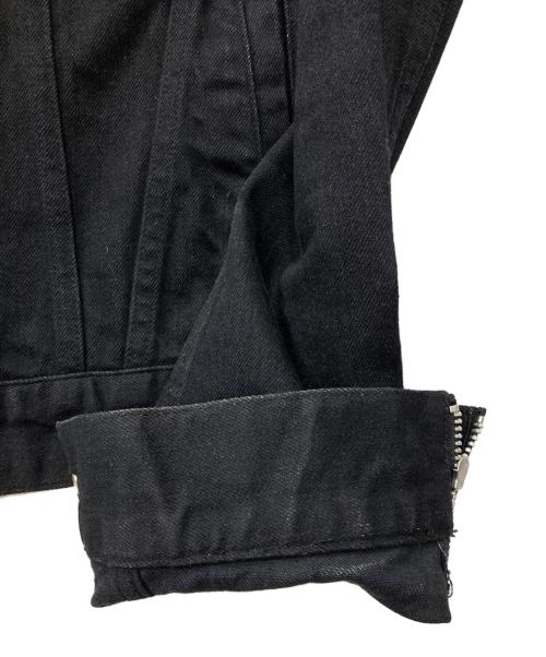 99%is（ナインティナインパーセントイズ）99%is (ナインティナインパーセントイズ) alwaysライン/デニムジャケット ブラック サイズ:1の古着・服飾アイテム