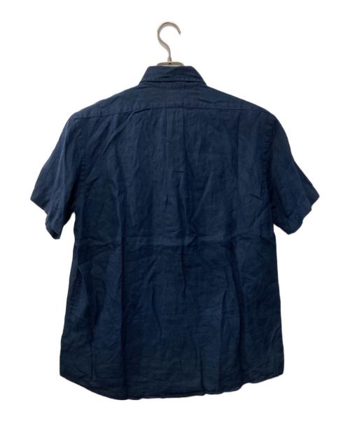 BROOKS BROTHERS（ブルックスブラザーズ）BROOKS BROTHERS (ブルックスブラザーズ) リネンシャツ ネイビー サイズ:Mの古着・服飾アイテム