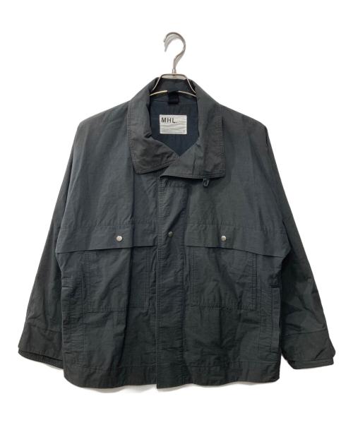 MHL（エムエイチエル）MHL (エムエイチエル) COTTON NYLON PLAINWEAVE グレー サイズ:Sの古着・服飾アイテム