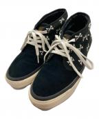 VANS×WTAPSヴァンズ×ダブルタップス）の古着「ミッドカットスニーカー」｜ブラック