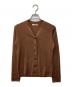 ANAYI（アナイ）の古着「ウールシルクカーディガン」｜ブラウン