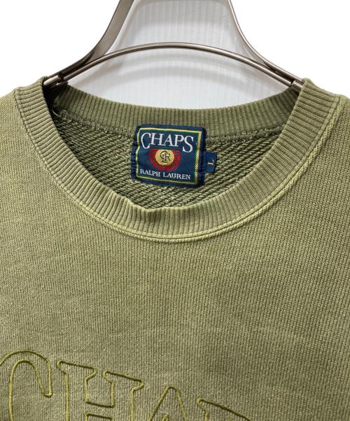 CHAPS RALPH LAUREN（チャップス ラルフローレン）CHAPS RALPH LAUREN (チャップス ラルフローレン) スウェット カーキ サイズ:Lの古着・服飾アイテム