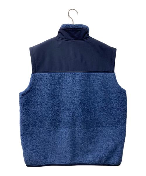 POLO RALPH LAUREN（ポロ・ラルフローレン）POLO RALPH LAUREN (ポロ・ラルフローレン) フリース切替ベスト ネイビー サイズ:Lの古着・服飾アイテム