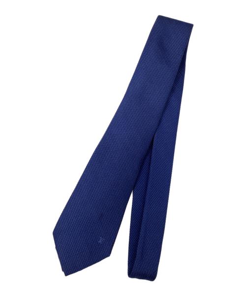 LOUIS VUITTON（ルイ ヴィトン）LOUIS VUITTON (ルイ ヴィトン) シルクコットンネクタイ ネイビー サイズ:表記なしの古着・服飾アイテム