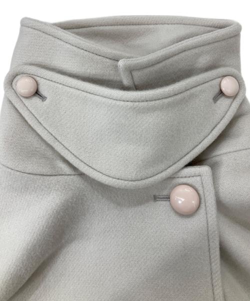 allureville（アルアバイル）allureville (アルアバイル) スプリットラグランロングコート ベージュ サイズ:2の古着・服飾アイテム