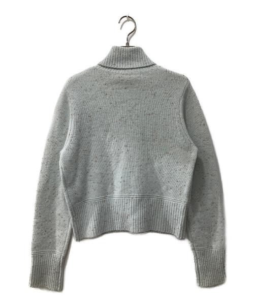Loulou Willoughby（ルルウィルビー）Loulou Willoughby (ルルウィルビー) ウールタートルネックニット ブルー サイズ:2の古着・服飾アイテム