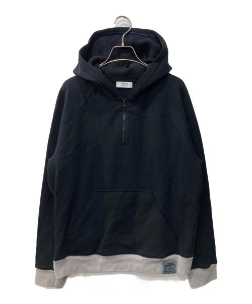 theory  Project（セオリープロジェクト）theory  Project (セオリープロジェクト) SMOOTH SCUBA パーカー ブラック サイズ:Sの古着・服飾アイテム