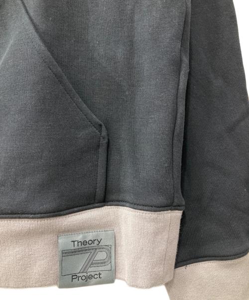 theory  Project（セオリープロジェクト）theory  Project (セオリープロジェクト) SMOOTH SCUBA パーカー ブラック サイズ:Sの古着・服飾アイテム