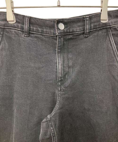 theory（セオリー）theory (セオリー) New ST Denim Bk Wide HW Pant D GH/デニムパンツ ブラック サイズ:25の古着・服飾アイテム