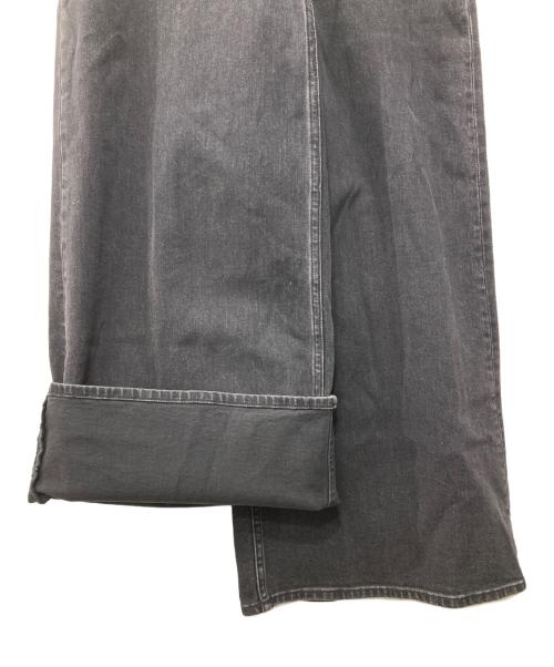 theory（セオリー）theory (セオリー) New ST Denim Bk Wide HW Pant D GH/デニムパンツ ブラック サイズ:25の古着・服飾アイテム