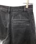中古・古着 theory (セオリー) New ST Denim Bk Wide HW Pant D GH/デニムパンツ ブラック サイズ:25：5000円