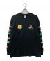 Supreme（シュプリーム）の古着「SpongeBob Castelli Racing L/S Tee/ロングスリーブカットソー」｜ブラック