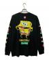 Supreme (シュプリーム) SpongeBob Castelli Racing L/S Tee/ロングスリーブカットソー ブラック サイズ:XL：15000円