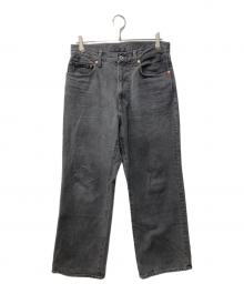 JOURNAL STANDARD（ジャーナルスタンダード）の古着「26年/ヘイジー ミスト ヘム カット デニムパンツ」｜ブラック