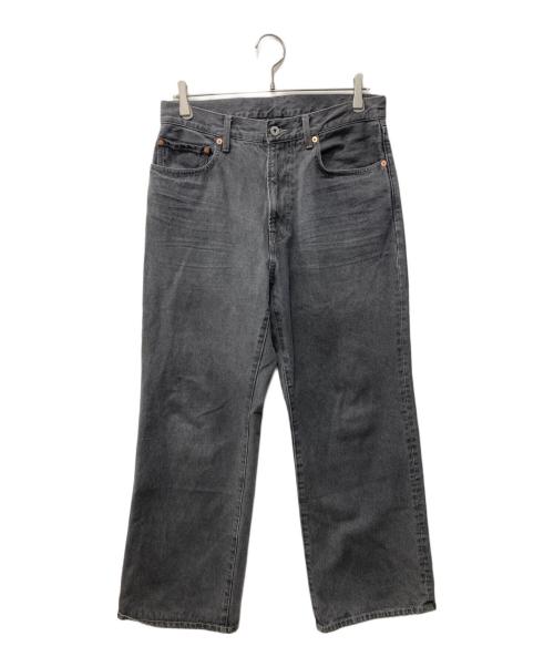 JOURNAL STANDARD（ジャーナルスタンダード）JOURNAL STANDARD (ジャーナルスタンダード) 26年/ヘイジー ミスト ヘム カット デニムパンツ ブラック サイズ:Mの古着・服飾アイテム