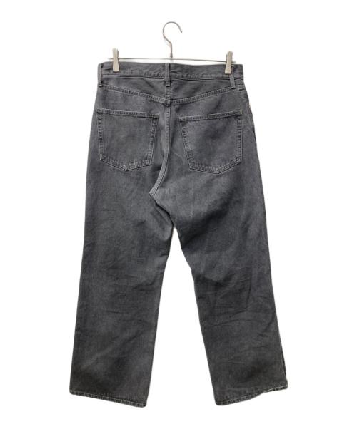 JOURNAL STANDARD（ジャーナルスタンダード）JOURNAL STANDARD (ジャーナルスタンダード) 26年/ヘイジー ミスト ヘム カット デニムパンツ ブラック サイズ:Mの古着・服飾アイテム