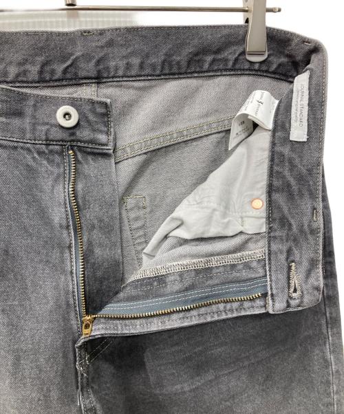 JOURNAL STANDARD（ジャーナルスタンダード）JOURNAL STANDARD (ジャーナルスタンダード) 26年/ヘイジー ミスト ヘム カット デニムパンツ ブラック サイズ:Mの古着・服飾アイテム